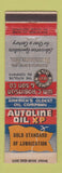 Matchbook Cover - Autoline WM Robinson Oil Baltimore MD WEAR