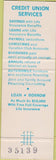 Matchbook Cover - Pratt Whiney Credit Union West Hartford CT