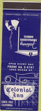 Matchbook Cover - Colonial Inn Santa Cruz CA