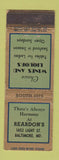 Matchbook Cover - Reardon's Baltimore MD WEAR