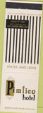 Matchbook Cover - Pimlico Hotel Baltimore MD