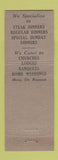 Matchbook Cover - Illan's Restaurant Plainfield NJ