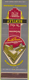 Matchbook Cover - Hotel Bentley Alexandria LA
