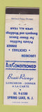 Matchbook Cover - Beau Rivage Restaurant Spring Lake NJ WEAR