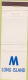 Matchbook Cover - M Long Island
