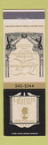 Matchbook Cover - Lafayette House Foxboro MA
