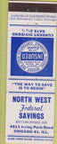 Matchbook Cover - West End Federal Savings Chicago IL