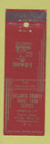 Matchbook Cover - Atlantic County Small Loans Pleasantville NJ WORN