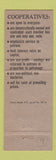 Matchbook Cover - COOP Albert Lea MN