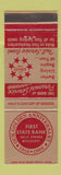 Matchbook Cover - First State Bank Holly Springs MS 1966