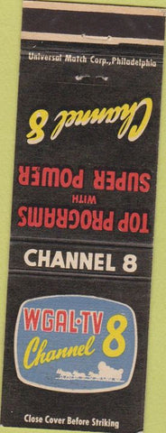 Matchbook Cover - WGAL Tv Channel 8 Philadelphia?