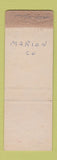 Matchbook Cover - Columbia Bank MS WORN