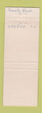 Matchbook Cover - Bank of Leakesville State Line MS