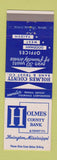 Matchbook Cover - Holmes County Bank Lexington MS Goodman West Vaiden