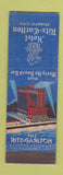 Matchbook Cover - Hotel Ritz Carlton Atlantic City NJ Lion Canada 1929