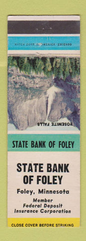 Matchbook Cover - State Bank of Foley MN