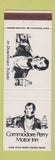 Matchbook Cover - Commodore Perry Motor Inn Toledo OH