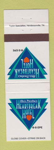 Matchbook Cover - Elvis Presley's Heartbreak Hotel