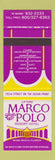 Matchbook Cover - Marco Polo Resort Hotel Miami Beach FL