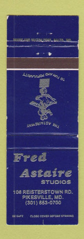 Matchbook Cover - Fred Astaire Dance Studio Pikesville MD