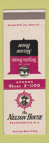 Matchbook Cover - Nelson House Poughkeepsie NY