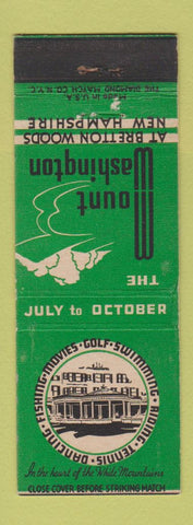 Matchbook Cover - Mount Washington Bretton Woods NH WEAR