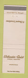 Matchbook Cover - Welander Quist Funeral Home Minneapolis MN WEAR