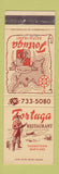 Matchbook Cover - Tortuga Restaurant Hagerstown MD