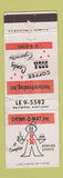 Matchbook Cover - Drink o Mat Vending Baltimore MD WORN