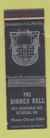 Matchbook Cover - Dinner Bell Bethesda MD WEAR