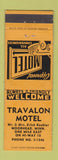 Matchbook Cover - Travalon Motel Moorhead MN