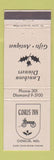 Matchbook Cover - Comus Inn MD