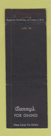 Matchbook Cover - Danny's Restaurant Beloit WI