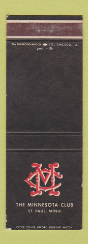 Matchbook Cover - Minnesota Club St Paul MN