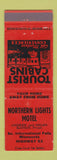 Matchbook Cover - Northern Lights Motel South International Falls MN
