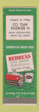 Matchbook Cover - Behrens High Grade Metal Ware Winona MN bucket