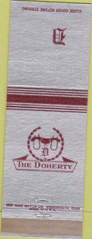 Matchbook Cover - The Doherty Hotel Clare MI