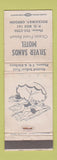 Matchbook Cover - Silver Sands Motel Rockaway OR WORN