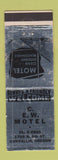 Matchbook Cover - CEW Motel Corvallis OR WEAR