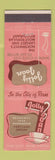 Matchbook Cover - Jolly Joan Restaurant Portland OR