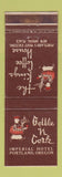 Matchbook Cover - Bottle n Cork Imperial Hotel Portland OR WEAR