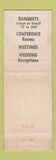 Matchbook Cover - Anchorage Restaurant Portland OR