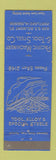 Matchbook Cover - Pacific Machinery Tool Steel Portland OR