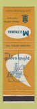 Matchbook Cover - Multnomah Hotel Portland OR Golden Knight