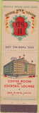 Matchbook Cover - Hotel San Diego CA Lion Match
