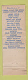 Matchbook Cover - Pacific Machinery Tool Steel Portland OR WEAR