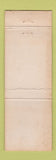 Matchbook Cover - Monsieur Marcel Boston MA MISCUT WEAR