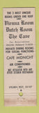 Matchbook Cover - Steuben Restaurant Boston MA The Cave girlie