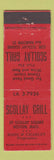 Matchbook Cover - Scollay Grill Boston MA