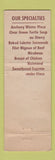 Matchbook Cover - Locke Ober Cafe Boston MA